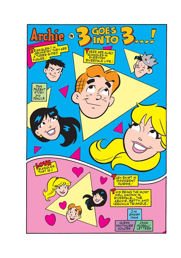 Interior preview page from Archie Modern Classics Mania