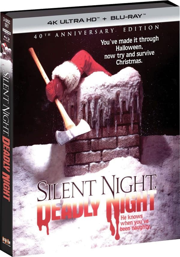 Silent Night, Deadly Night 40th Anniversary 4K Blu-ray Coming Soon