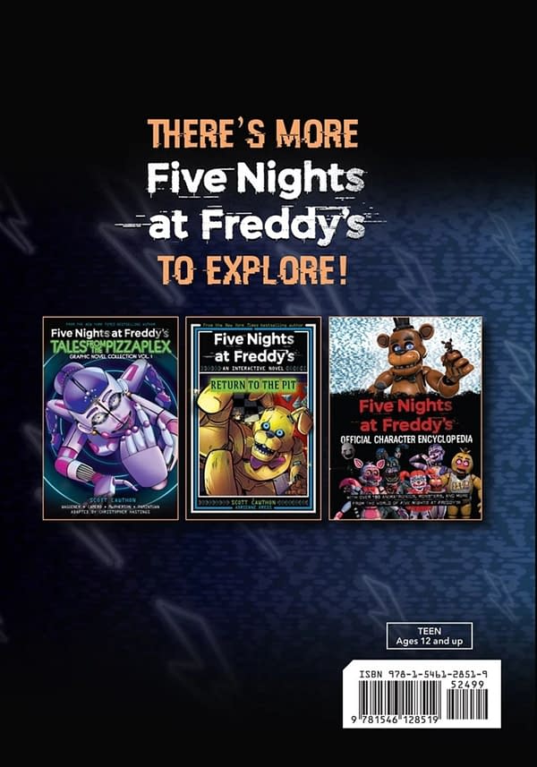 Five Nights at Freddy's Graphic Novel Withdrawn From Orders