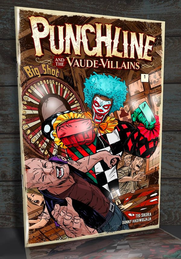 Punchline sees Tomorrow Comics Switch Distribution To Kickstarter