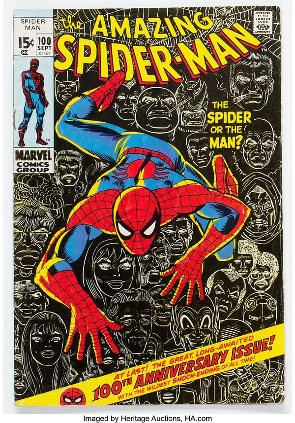 Amazing Spider-Man #100 On Auction Right Now At Heritage Auctions