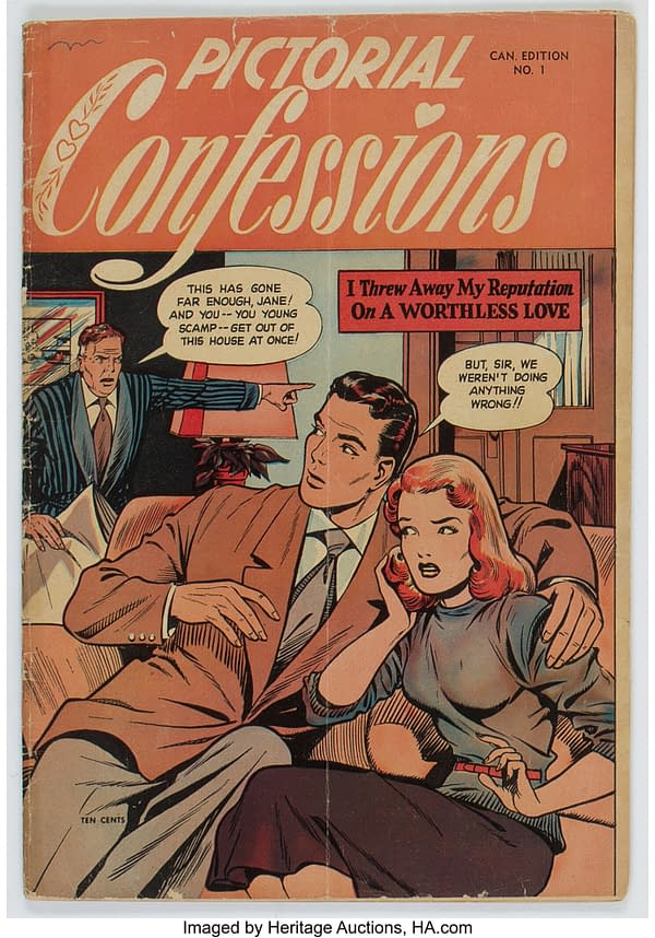 Pictorial Confessions #1 (St. John, 1949)