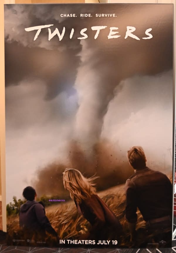 Twisters Takes Over CinemaCon 2024 With Posters, Standees, More