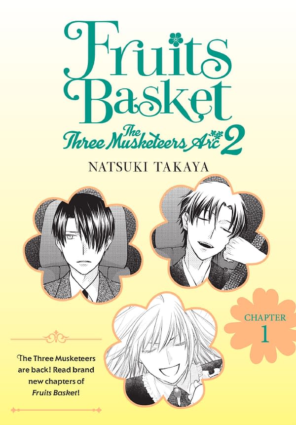 The Fruits Basket The Three Musketeers Arc 2 Cover by Yen Press.