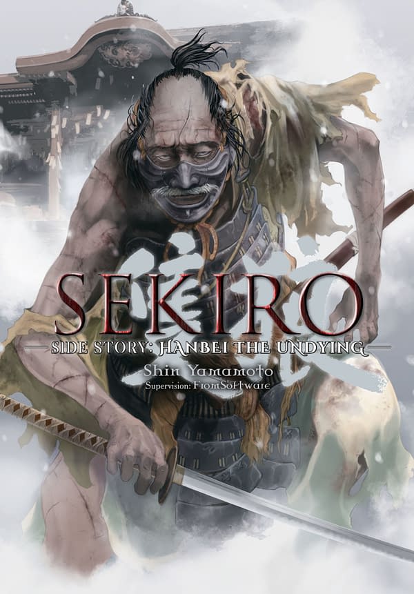 The cover of Sekiro Side Story: Hanbei the Undying by Yen Press.
