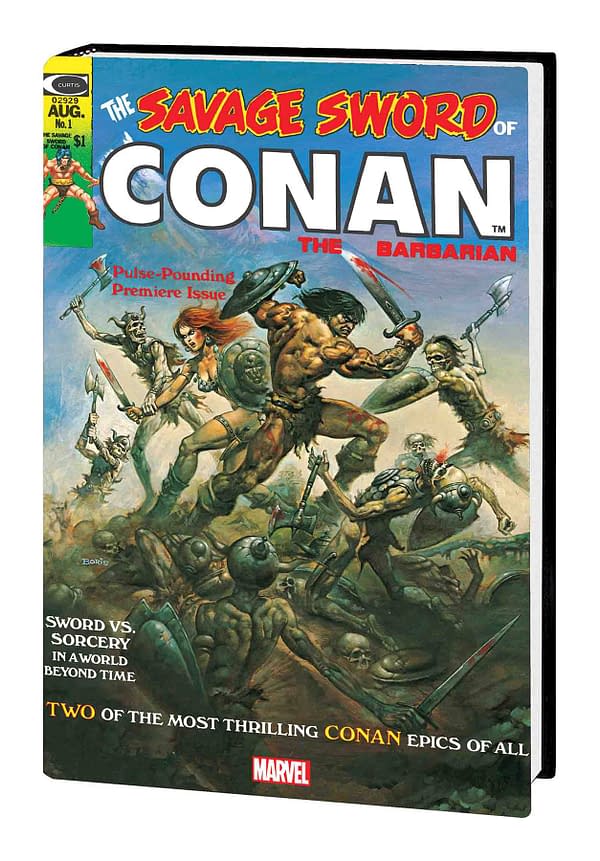 The Savage Sword of Conan Omnibus #1 Direct Market Cover