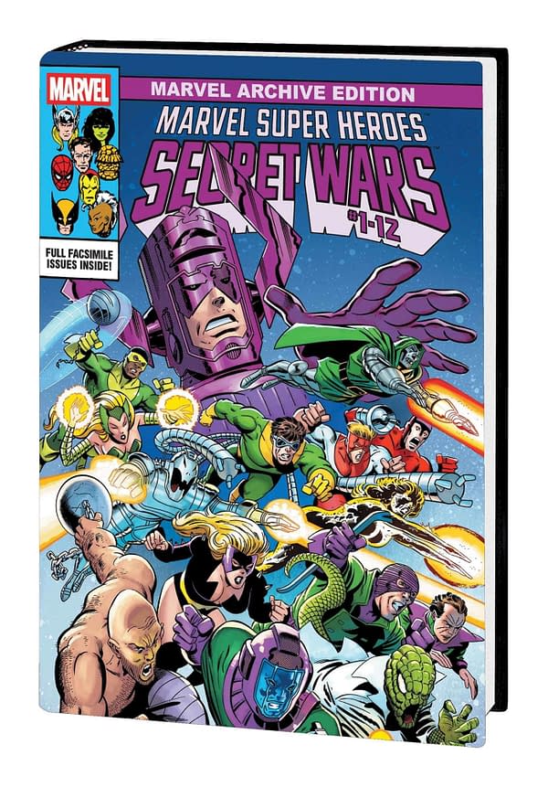 Cover image for ARCHIVE ED MSH SECRET WARS GALLERY EDITION HC HIDDEN GEM DM