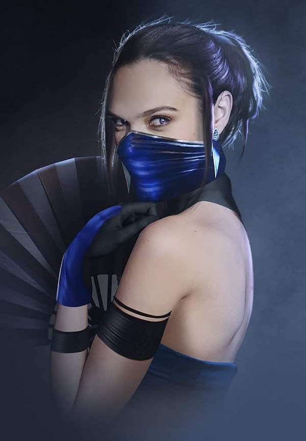 BossLogic Reimagines Gal Gadot as Kitana from Mortal Kombat