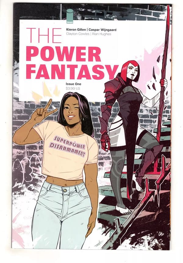 Two Surprise Covers For Tomorrow's Power Fantasy #1