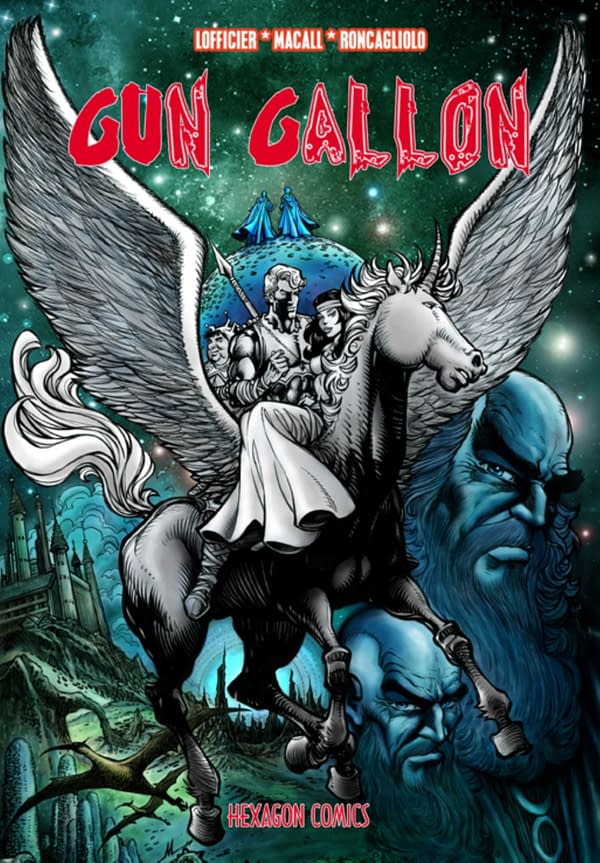 Hexagon Comics Publishes Gun Gallon and Dr Despair in June.