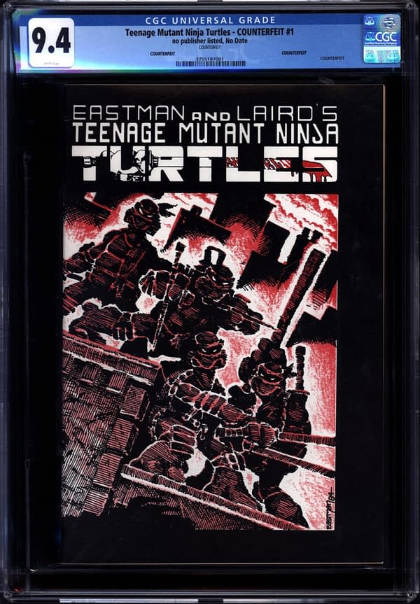 Fake News! Counterfeit Copy Of Teenage Mutant Ninja Turtles At Auction