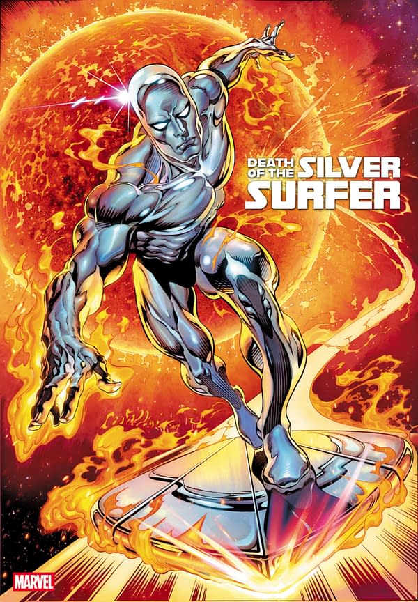 Cover image for DEATH OF THE SILVER SURFER #2 CLAUDIO CASTELLINI VARIANT