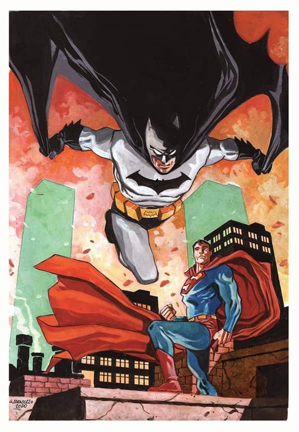 Separated At Birth - Giancarlo Caracuzzo and Lee Weeks' Batman/Superman.