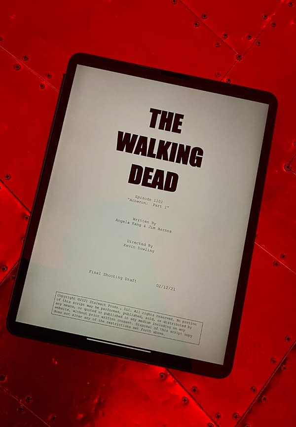 The Walking Dead: Michael James Shaw Demos "Mercer Pump" &#038; More