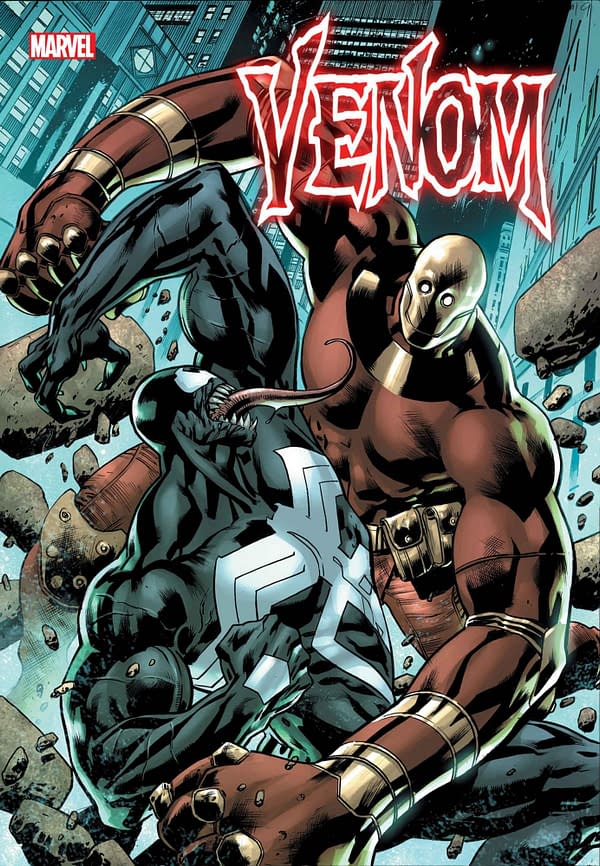 Cover image for VENOM #19 BRYAN HITCH COVER