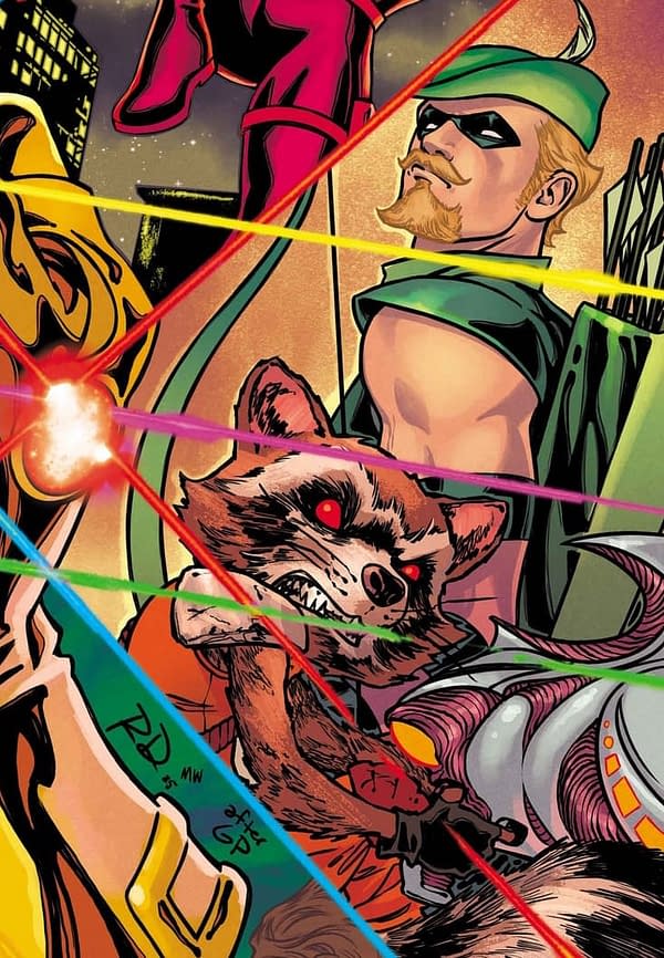 Al Ewing Writes Green Lantern/Rocket Raccoon, Announced At SDCC