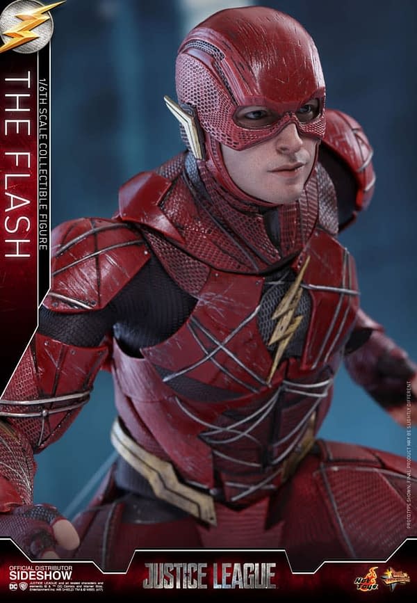 Hot Toys Releases First Look At Justice Leagues The Flash 1/6th Scale Figure