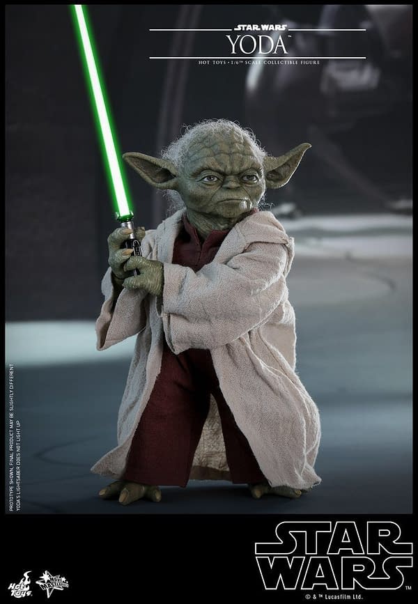 Star Wars Hot Toys Yoda 6