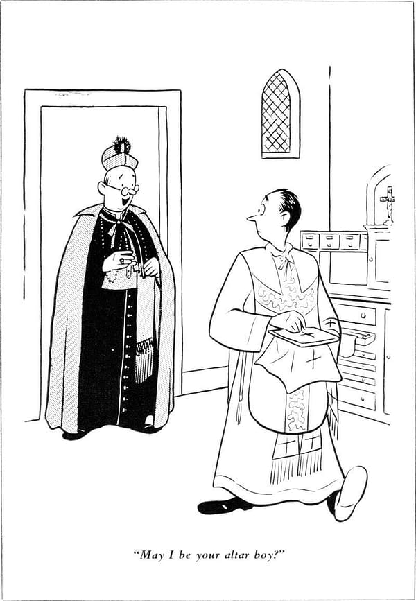 Now About Comics Publish Joseph Eichberger's 1950's Cartoons About Priests