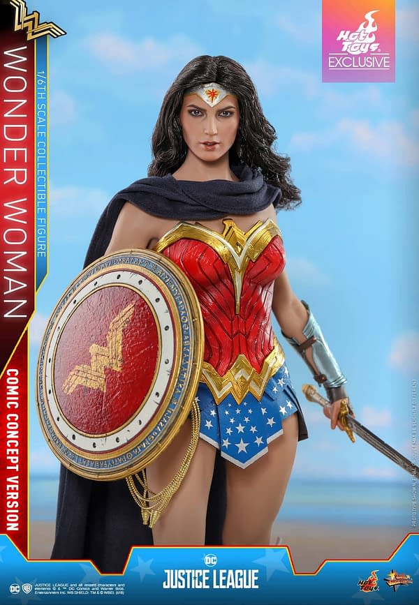 Hot Toys Justice League Wonder Woman Concept 1