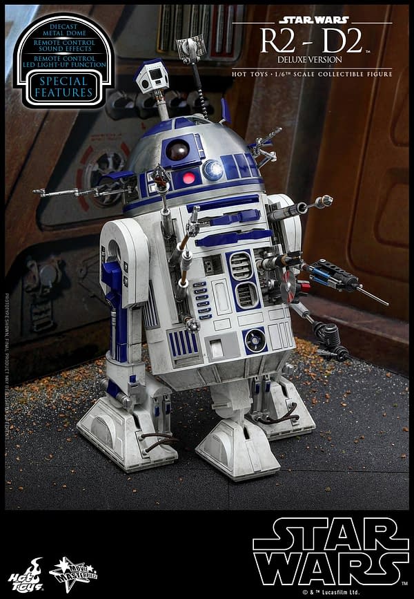 Star Wars Hot Toys R2 D2 Deluxe 1