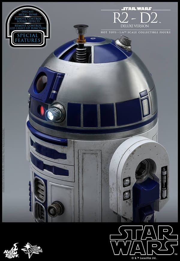 Star Wars Hot Toys R2 D2 Deluxe 11