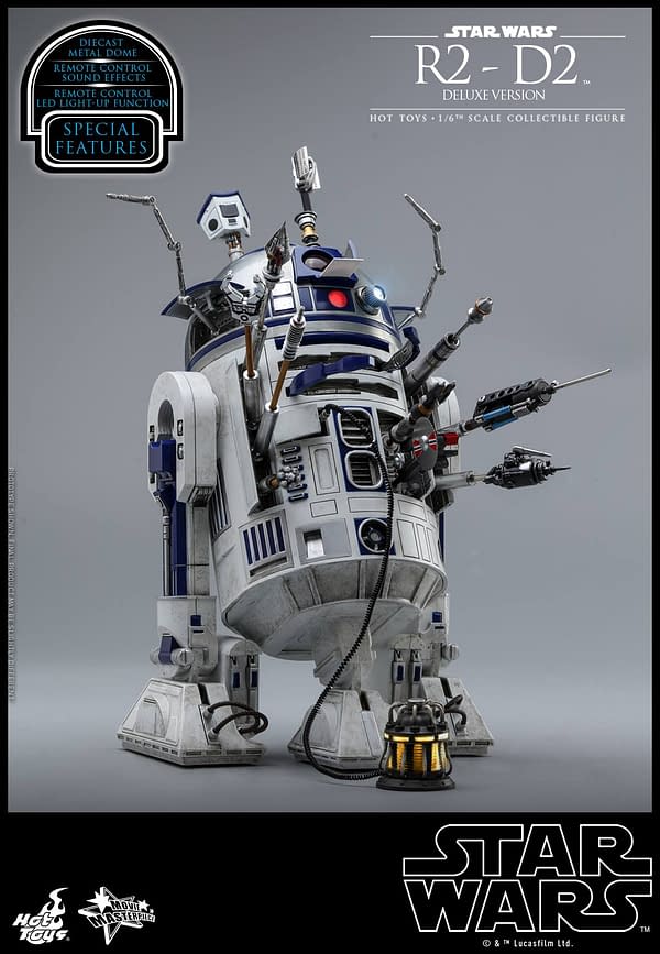 Star Wars Hot Toys R2 D2 Deluxe 7