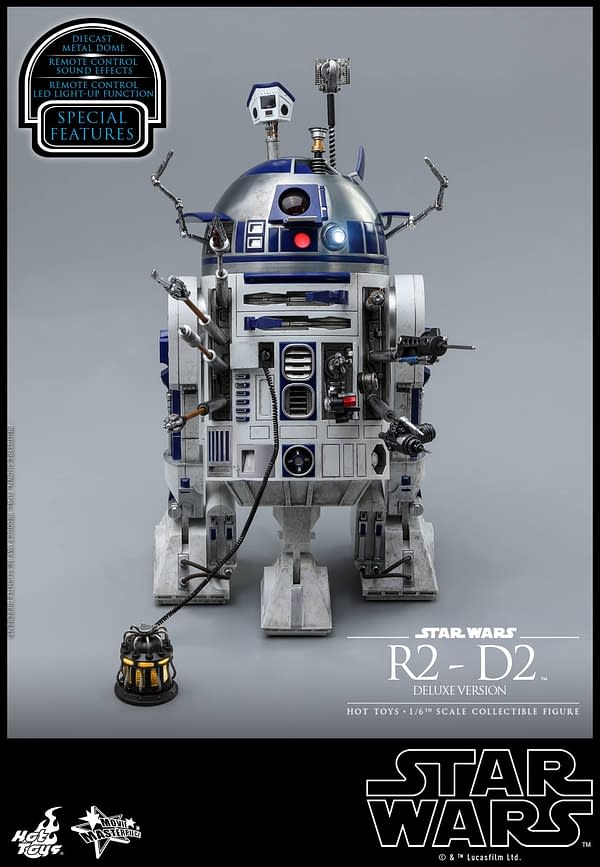Star Wars Hot Toys R2 D2 Deluxe 8