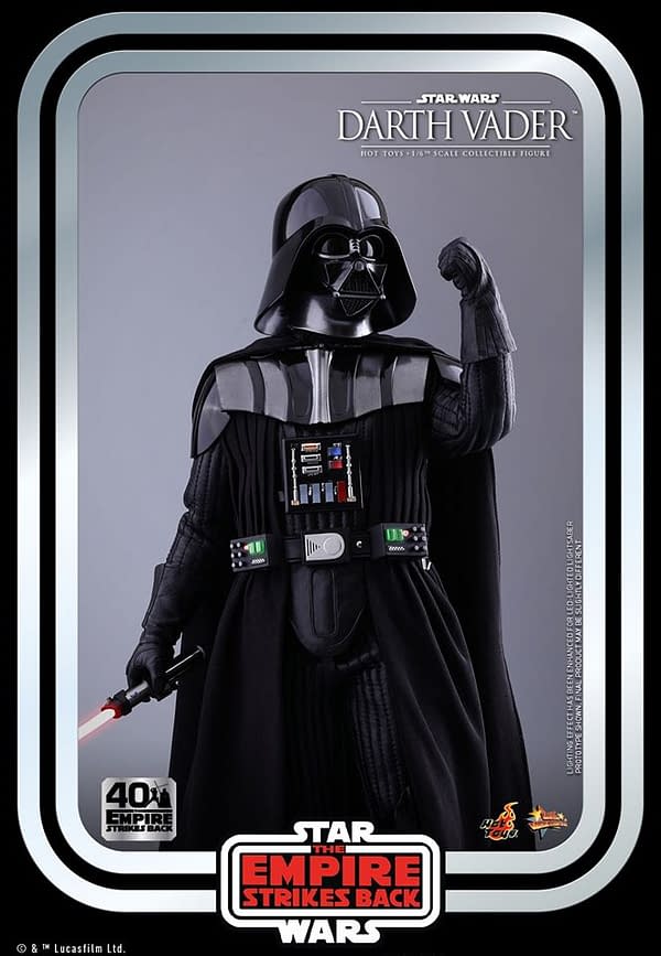 Hot Toys Empire Strikes Back Darth Vader Throwback Figure
