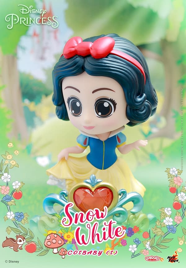Disney Princesses Gets Royal Cosbaby Figures from Hot Toys