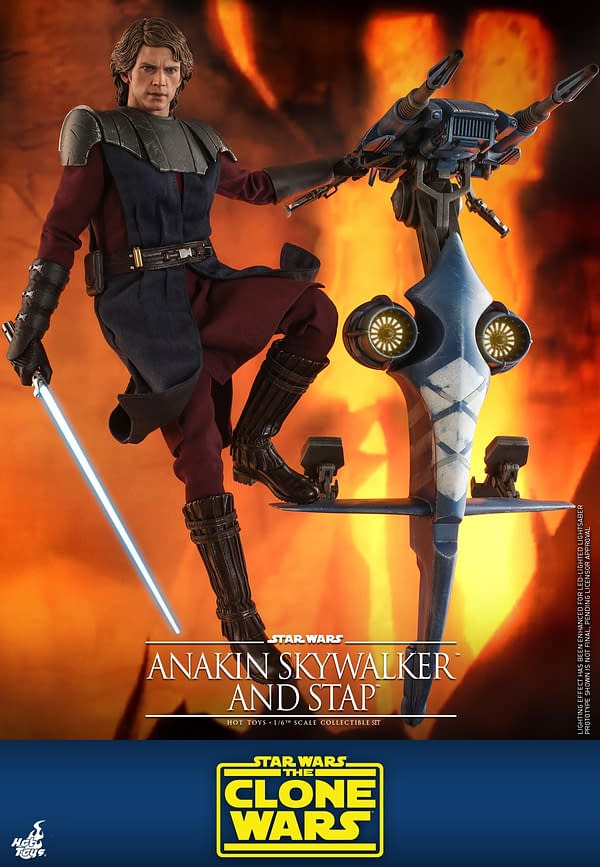 Star Wars Anakin Skywalker Returns to the Clone Wars with Hot Toys