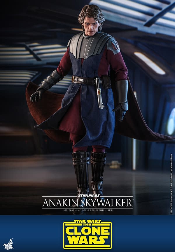 Star Wars Anakin Skywalker Returns to the Clone Wars with Hot Toys