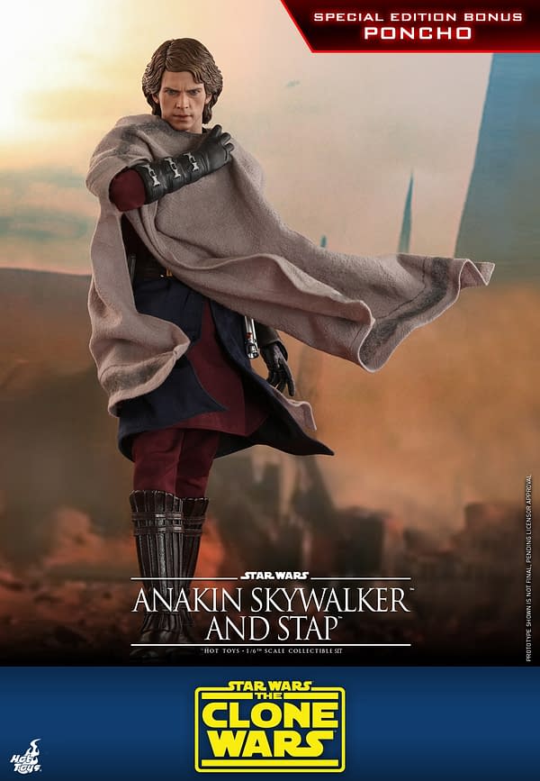 Star Wars Anakin Skywalker Returns to the Clone Wars with Hot Toys