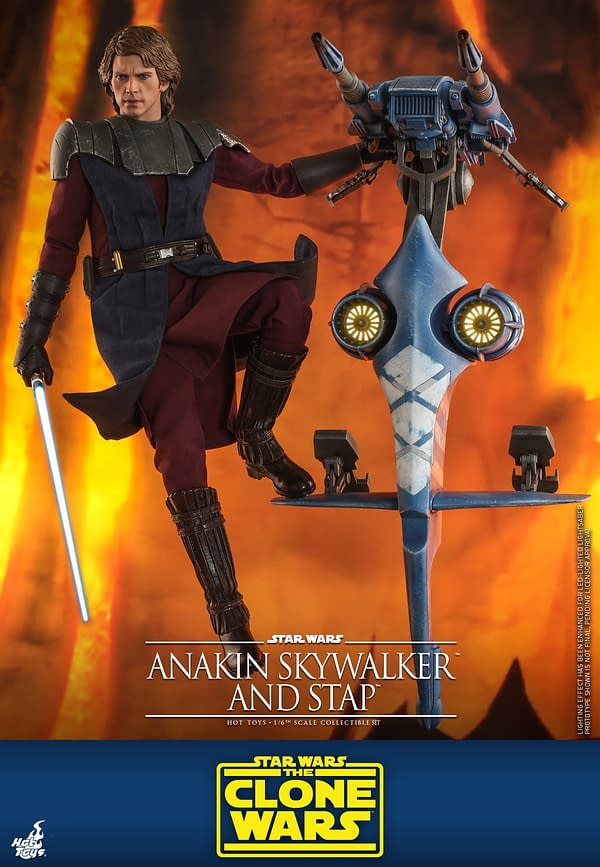 Star Wars Anakin Skywalker Returns to the Clone Wars with Hot Toys