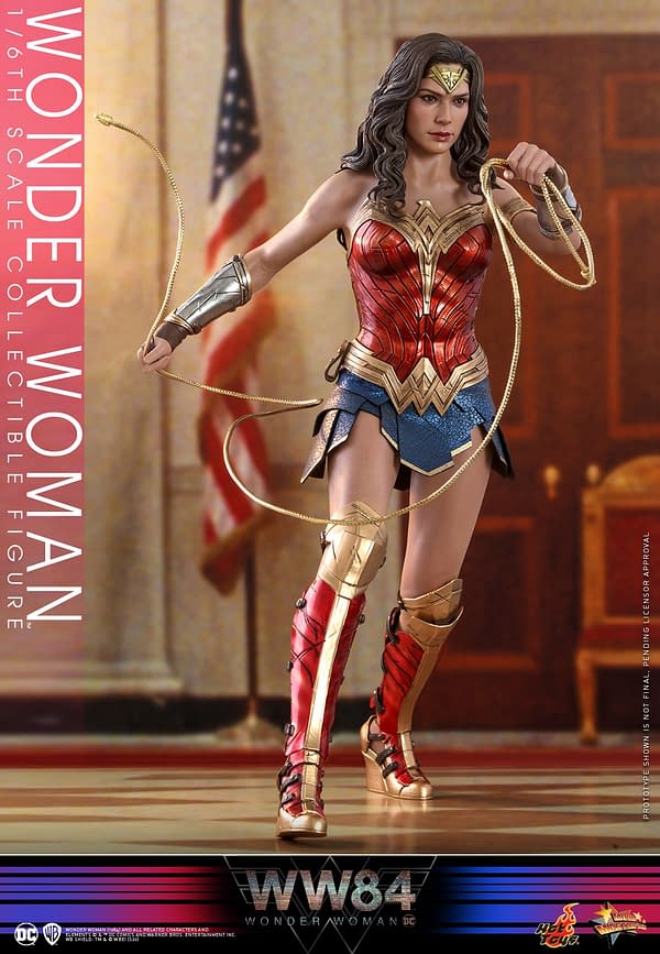 Wonder Woman is Back as Hot Toys Returns Her To 1984