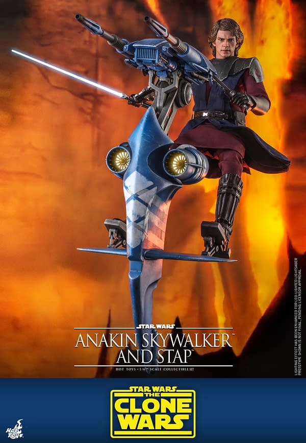 Star Wars Anakin Skywalker Returns to the Clone Wars with Hot Toys