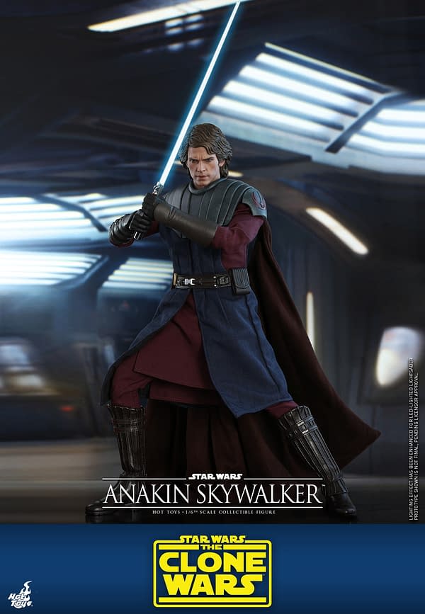Star Wars Anakin Skywalker Returns to the Clone Wars with Hot Toys