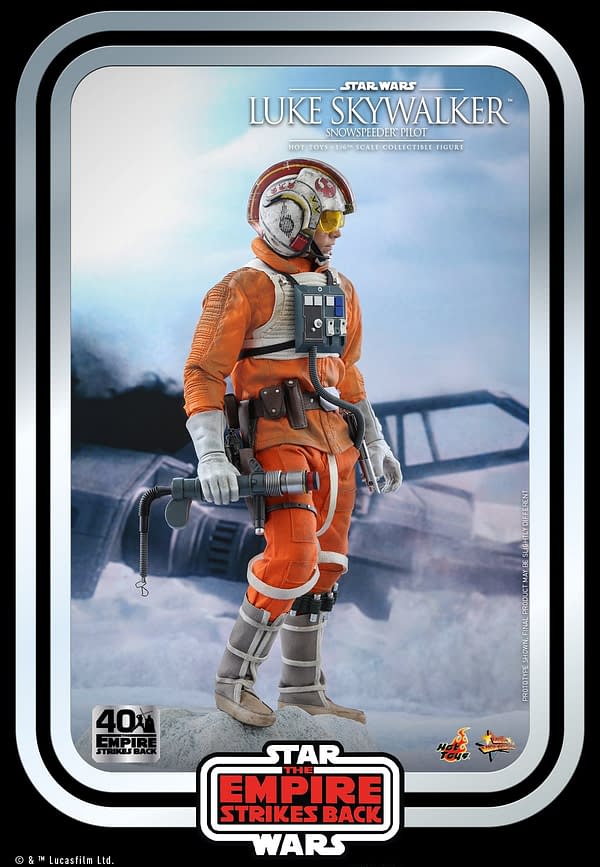Star Wars Luke Skywalker Snowspeeder Outfit Arrives at Hot Toys