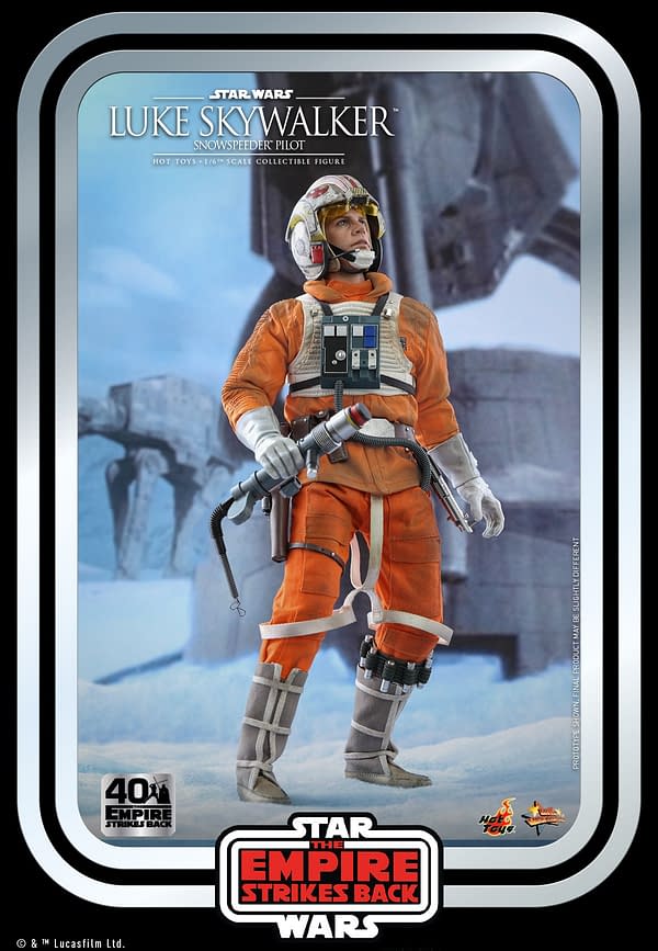 Star Wars Luke Skywalker Snowspeeder Outfit Arrives at Hot Toys