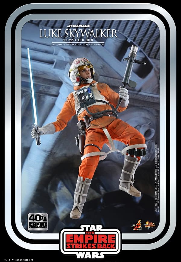 Star Wars Luke Skywalker Snowspeeder Outfit Arrives at Hot Toys