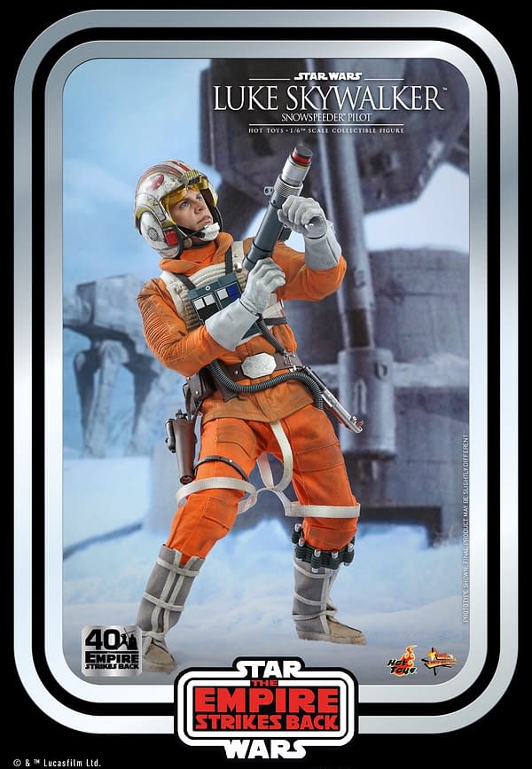 Star Wars Luke Skywalker Snowspeeder Outfit Arrives at Hot Toys
