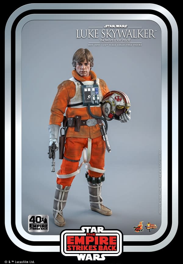 Star Wars Luke Skywalker Snowspeeder Outfit Arrives at Hot Toys