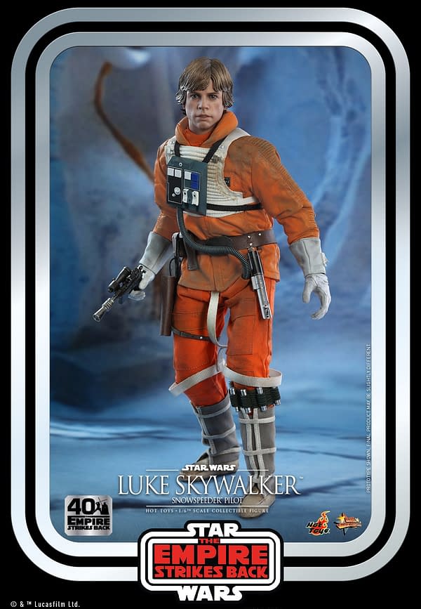 Star Wars Luke Skywalker Snowspeeder Outfit Arrives at Hot Toys