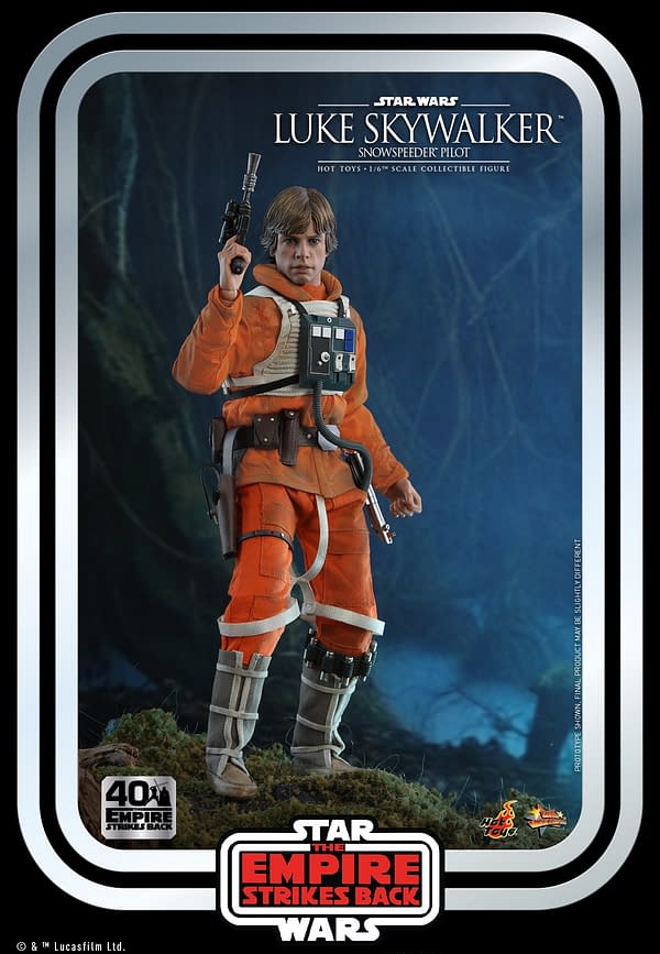 Star Wars Luke Skywalker Snowspeeder Outfit Arrives at Hot Toys