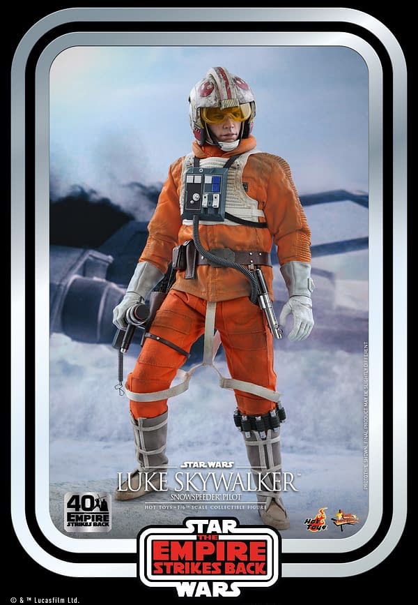 Star Wars Luke Skywalker Snowspeeder Outfit Arrives at Hot Toys