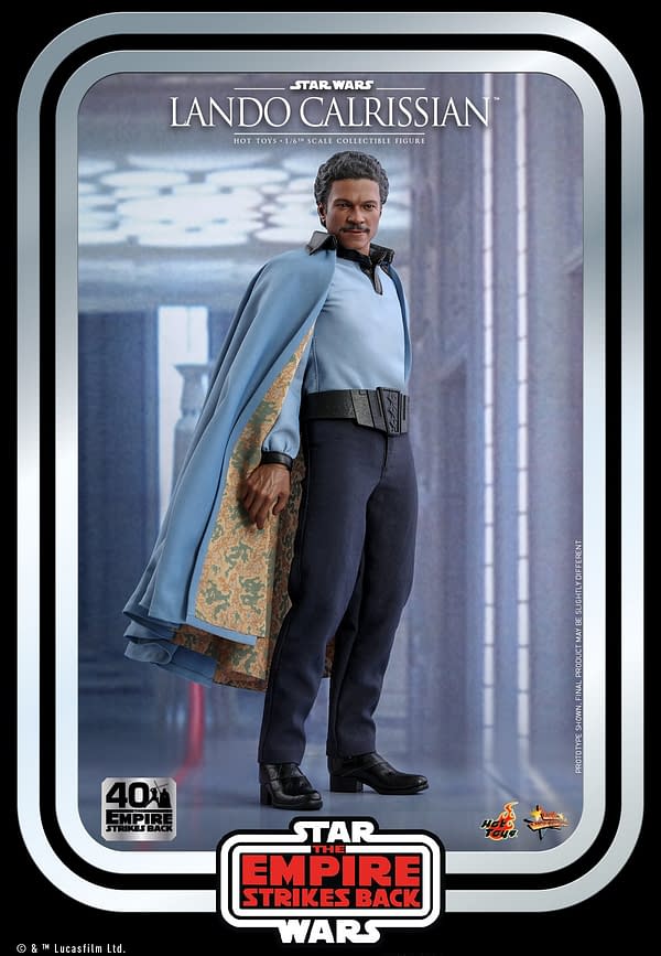 Star Wars Lando Calrissian Betrays His Friends with Hot Toys
