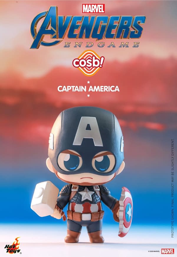 Hot Toys Unveils Avengers: Endgame Themed Cosbi Figures