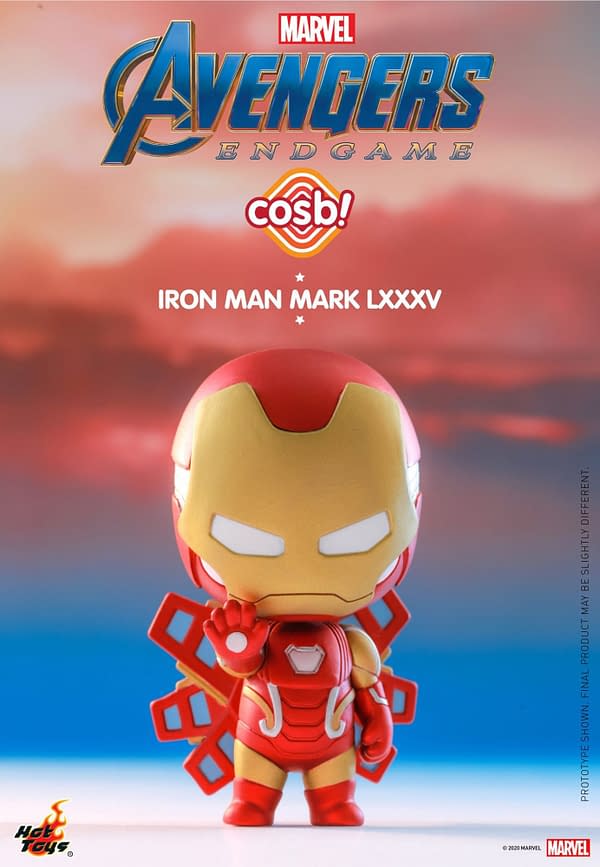 Hot Toys Unveils Avengers: Endgame Themed Cosbi Figures