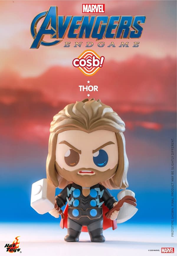 Hot Toys Unveils Avengers: Endgame Themed Cosbi Figures