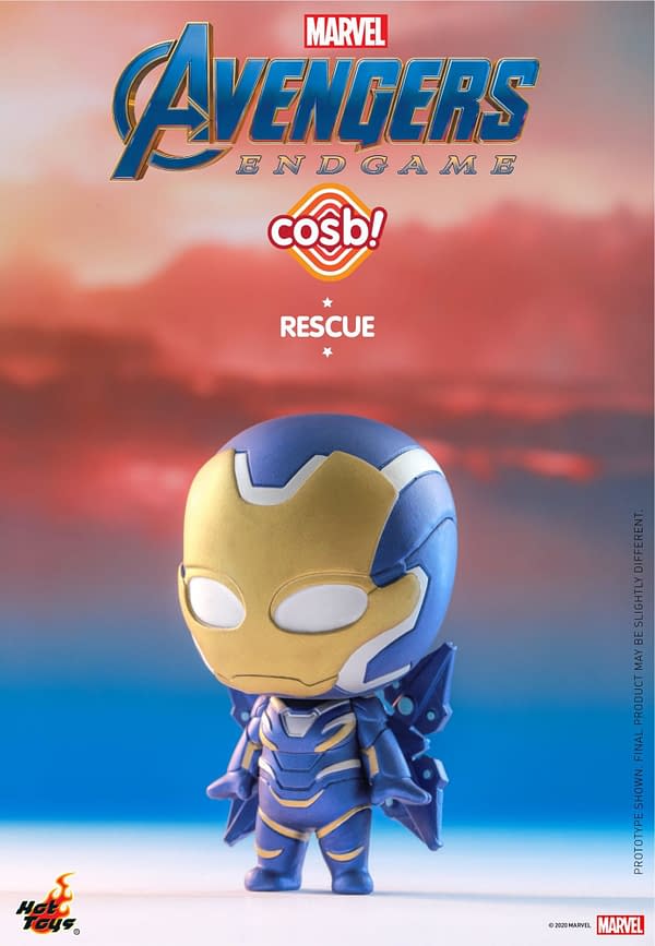 Hot Toys Unveils Avengers: Endgame Themed Cosbi Figures
